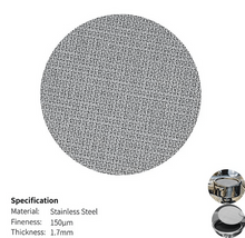 Load image into Gallery viewer, 58mm Espresso Puck Screen Stainless Steel Puck Screen 1.7mm Thickness Coffee Reusable - Coffeesection