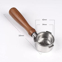Заредете изображението в програмата за преглед на галерия, Breville Sage Bottomless Portafilter Barista Express 54mm Wooden Handle BES870 - Coffeesection