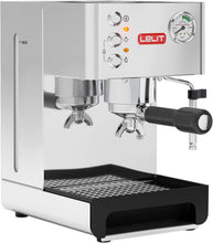 Load image into Gallery viewer, Lelit Anna PL41EM espresso machine stainless steel with portafilter and pressure gauge