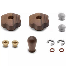 Load image into Gallery viewer, Lelit Walnut PLA2200 Upgrade Knob kit for Mara and MaraX Coffee Machines - Coffeesection