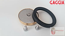 Load image into Gallery viewer, Gaggia Kit - Brass Holder WGA16G1002 with Gasket, Screen and Screws complete set - Coffeesection