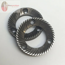 Load image into Gallery viewer, Grinding Burrs (pair) Rossi, SX Brasilia, Lh, part - 00059.3.00.04, 5198, 9M006 - Coffeesection