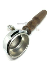 Load image into Gallery viewer, La Cimbali Wooden Handle Portafilter Filterholder With Double Spout 14 gr Basket - Coffeesection