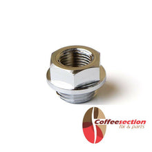 Laden Sie das Bild in den Galerie-Viewer, La Pavoni EUROPICCOLA Pressure Gauge Chrome Nut 11mm ADAPTER 349045 - Coffeesection