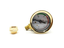 Load image into Gallery viewer, La Pavoni Gold Pressure Gauge Kit With Nut For Europiccola Ø 41mm 0 - 2.5 bar - Coffeesection