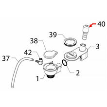 Заредете изображението в програмата за преглед на галерия, Saeco Gaggia Black Steam Tube Insert V2 SMR/H Cappuccinatore Assembly 421941301142 - Coffeesection