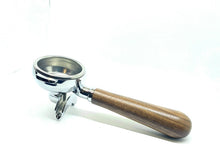 Laden Sie das Bild in den Galerie-Viewer, Expobar Walnut Portafilter Filterholder Espresso Handle E61 58mm 14g basket - Coffeesection
