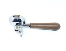 Laden Sie das Bild in den Galerie-Viewer, Expobar Walnut Portafilter Filterholder Espresso Handle E61 58mm 14g basket - Coffeesection
