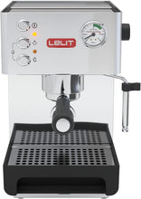 Load image into Gallery viewer, Lelit Anna PL41EM espresso machine stainless steel body with pressure gauge and steam wand
