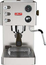 Load image into Gallery viewer, Lelit Victoria PL91T espresso machine stainless steel with pressure gauge and steam wand
