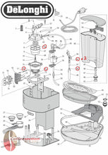 Load image into Gallery viewer, Delonghi parts set, Repair Kit for EC300M and many EC models, espresso machine - Coffeesection
