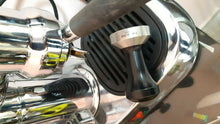 Load image into Gallery viewer, Flat Stainless Coffee Tamper ø 51mm for La Pavoni Black Handle - Millennium - Coffeesection
