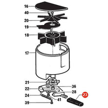 Load image into Gallery viewer, Gaggia Hand Grip For Gaggia MDF Coffee Grinder - MDF0051 - Coffeesection
