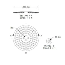 Laden Sie das Bild in den Galerie-Viewer, IMS CI 200 NT Nanotech Shower Screen 200 microns &amp; Silicone Gasket for Cimbali CI200NT - Coffeesection

