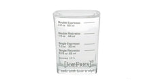 Load image into Gallery viewer, Joe Frex Concept - Art Lines Glass Jug Espresso Measure 22/30/44/60 ml 1/2 oz - Coffeesection
