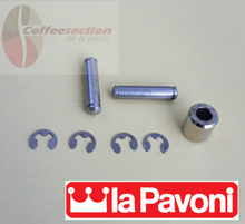Load image into Gallery viewer, La Pavoni kit - set for EUROPICCOLA, PROFESSIONAL - stainless lever pin, 7 piece - Coffeesection
