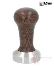 Load image into Gallery viewer, Motta Flat Stainless Coffee Tamper ø 49mm Wood Handle for Pavoni Pre Millennium - Coffeesection
