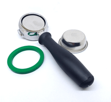 Load image into Gallery viewer, Rancilio Bottomless Portafilter Filter Holder Gasket 21g &amp; 14g Filter Basket set - Coffeesection
