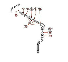 Load image into Gallery viewer, Rancilio Silvia Steam Valve Repair Kit - 6 piece set - Coffeesection
