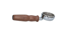 Load image into Gallery viewer, Wega Bottomless Portafilter Filterholder Espresso Walnut Wood Handle 58mm 21g - Coffeesection
